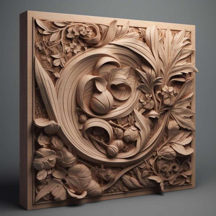 نموذج ثلاثي الأبعاد لآلة CNC 3D Art 